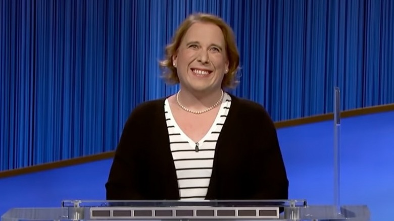 Amy Schneider on "Jeopardy!"