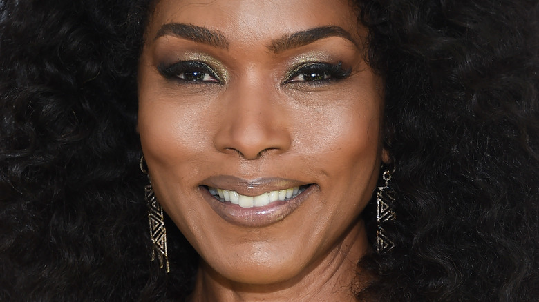 Angela Bassett with a big smile