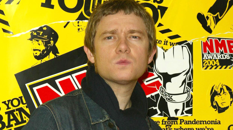 Martin Freeman pouting, NME Awards