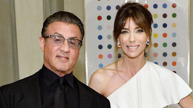 Sylvester Stallone and Jennifer Flavin