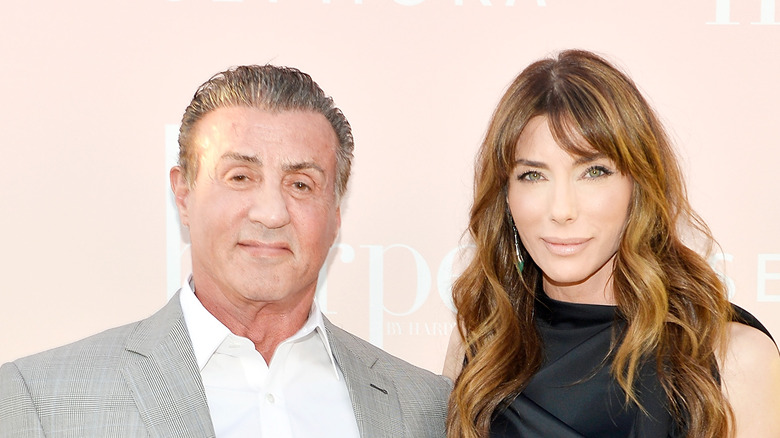 Sylvester Stallone and Jennifer Flavin