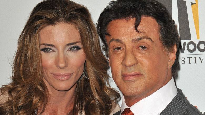 Jennifer Flavin and Sylvester Stallone