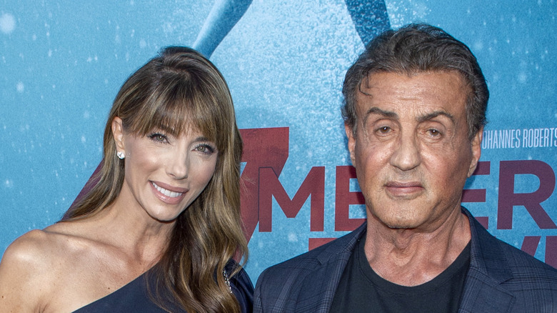 Jennifer Flavin and Sylvester Stallone