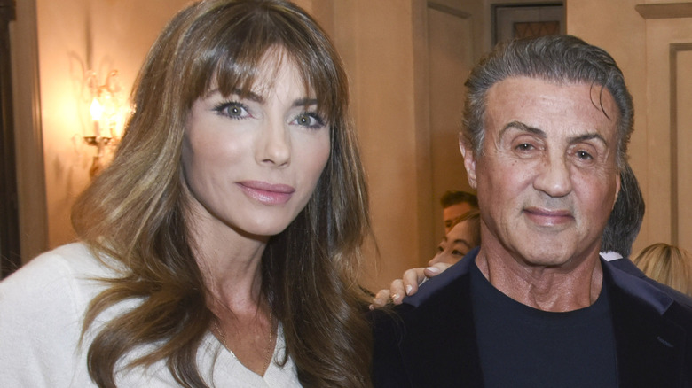 Jennifer Flavin and Sylvester Stallone