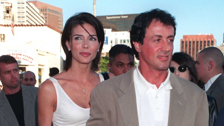 Jennifer Flavin and Sylvester Stallone