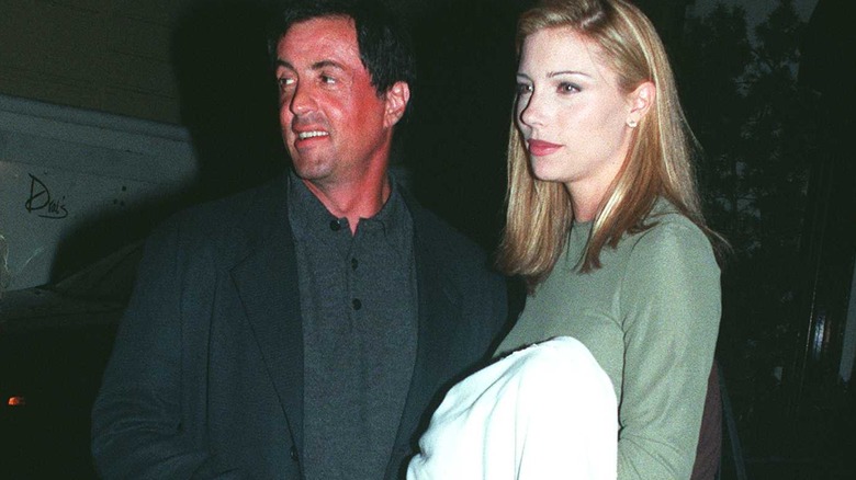 Sylvester Stallone and Jennifer Flavin