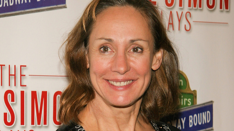 Laurie Metcalf smiling