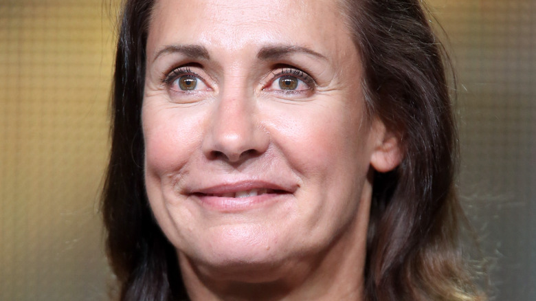 Laurie Metcalf smiling