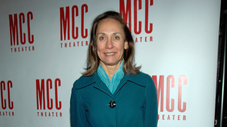 Laurie Metcalf smiling