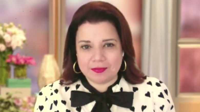 Ana Navarro speaking during an appearance on The View