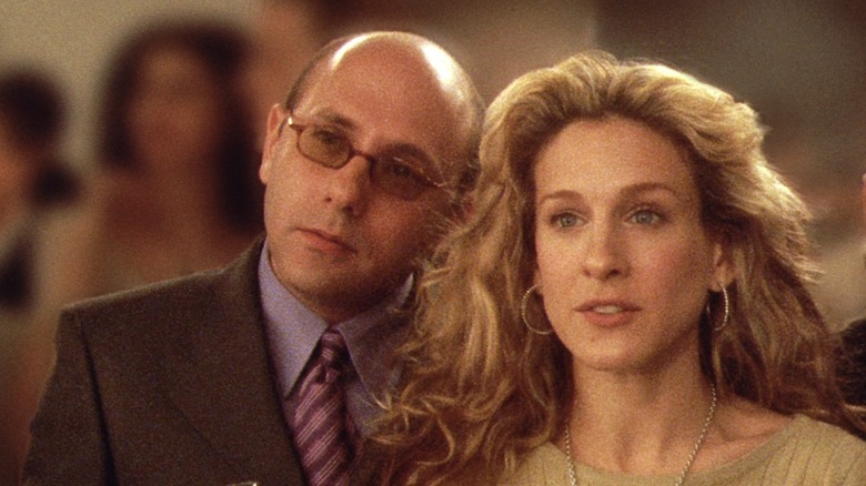 Willie Garson and Sarah Jessica Parker in the third season of "Sex and the City" around 2001.