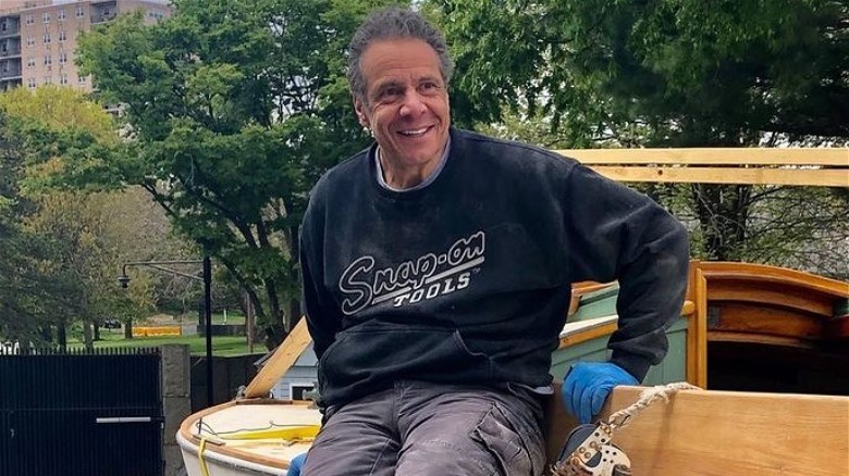 Andrew Cuomo smiling