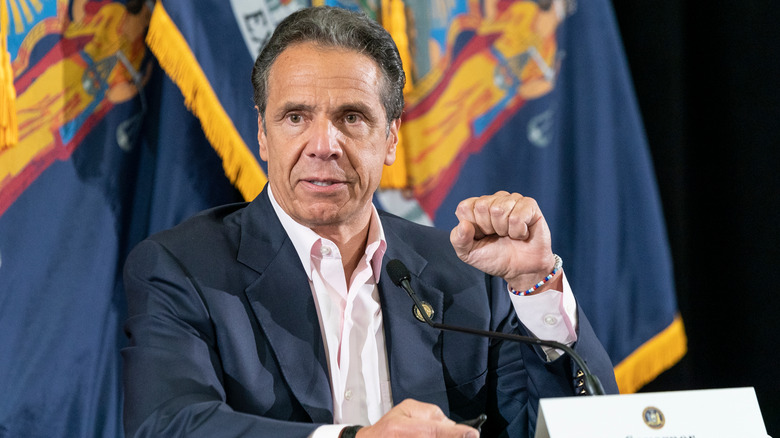 May 2020 Governor Andrew Cuomo holds media briefing on COVID-19 response 