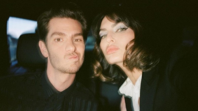 Alyssa Miller with Andrew Garfield