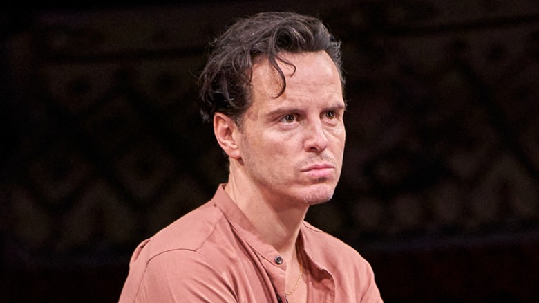 Andrew Scott, rehearsal of a Stephen Beresford play