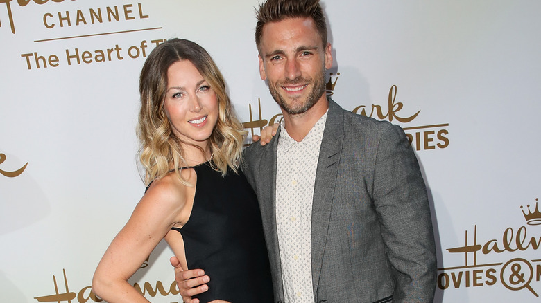 Andrew Walker and Cassandra Troy at an event 