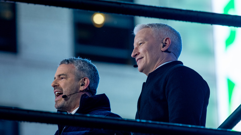 Andy Cohen and Anderson Cooper on NYE