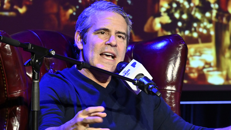 Andy Cohen attends SiriusXM's Radio Andy Annual Holiday Hangout 