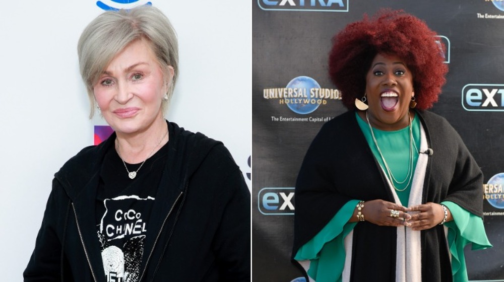 Sharon Osbourne and Sheryl Underwood on red carpets