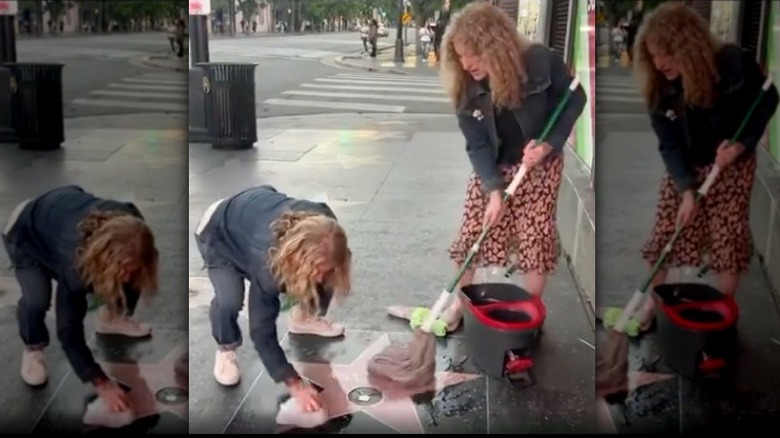 Liza and Jamie Persky at Andy Cohen's Hollywood Walk of Fame Star