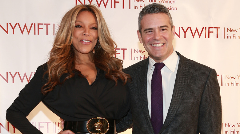 Wendy Williams and Andy Cohen