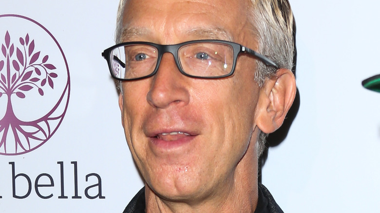 Andy Dick looking away