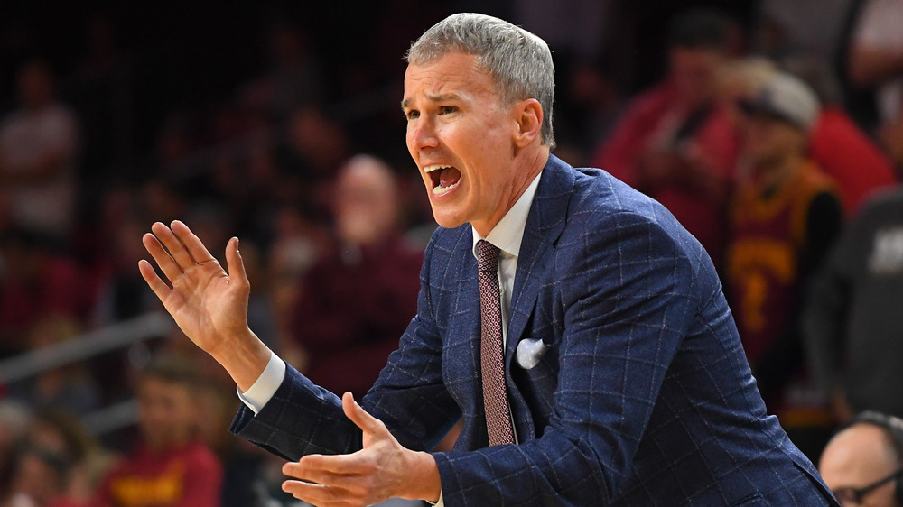 Andy Enfield coaching USC Trojans