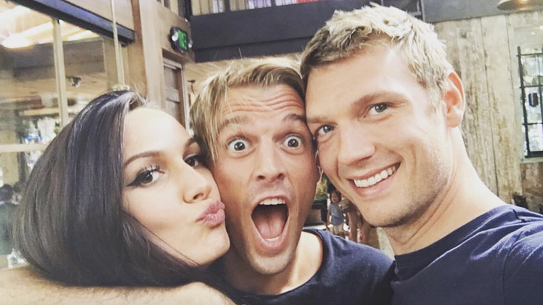 Angel Conrad, Aaron Carter, & Nick Carter