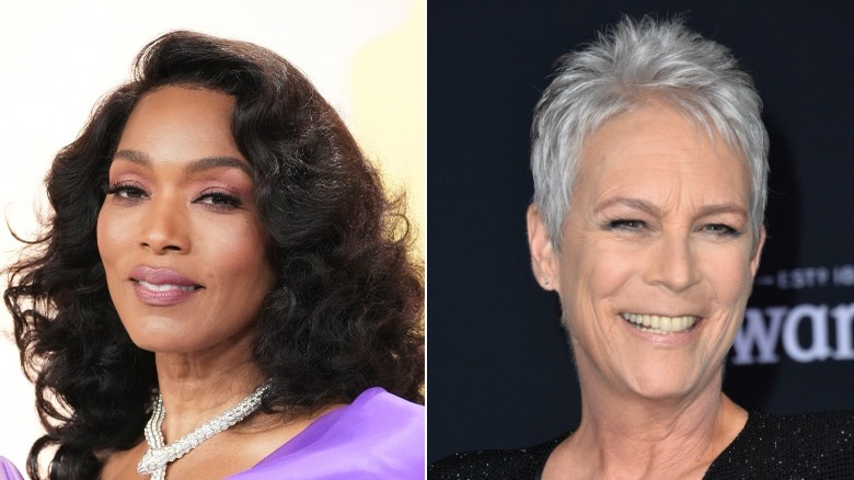 Angela Bassett and Jamie Lee Curtis posing for a picture