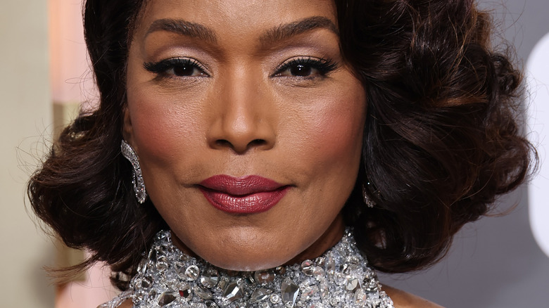 Angela Bassett smiling