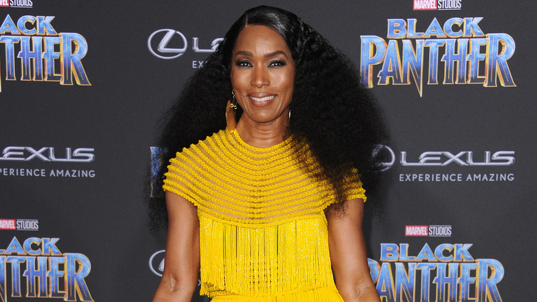 Angela Bassett at premiere of Marvel's 'Black Panther'