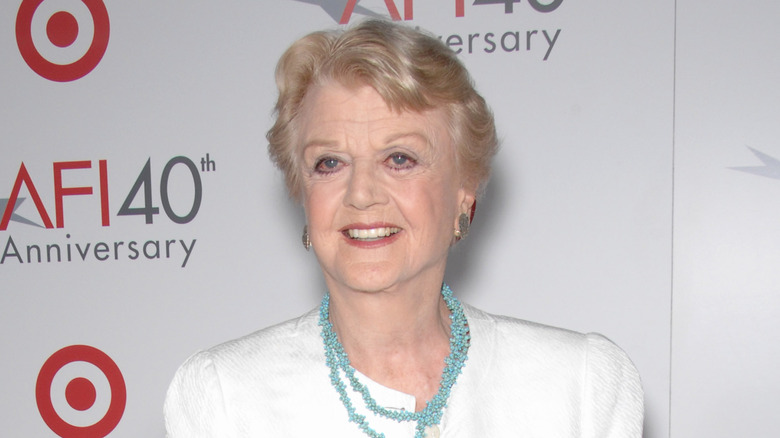 Angela Lansbury smiling