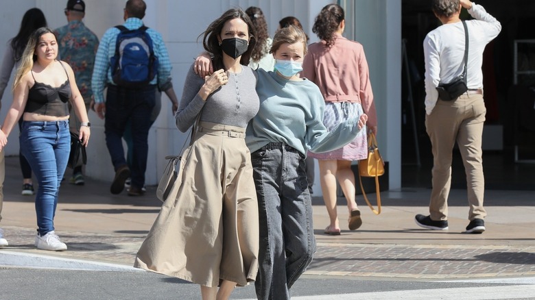 Angelina Jolie with Vivienne