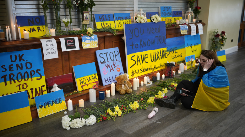 Ukrainian anti-war protest