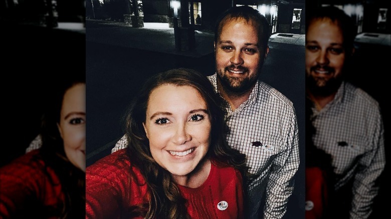 Anna and Josh Duggar on election day