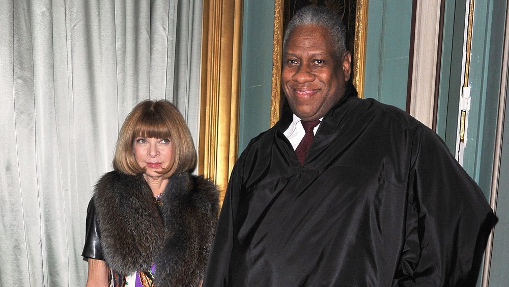 Anna Wintour and Andre Leon Talley