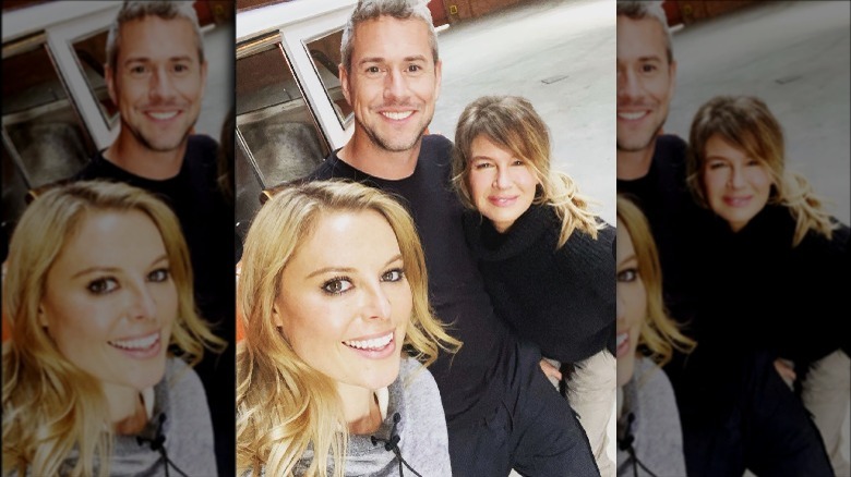 Cristy Lee, Ant Anstead, Renee Zellweger smiling in a selfie