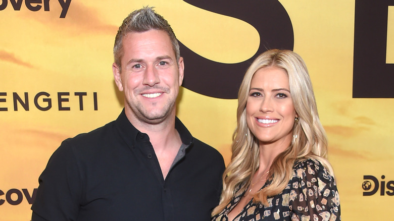 Ant Anstead and Christina Haack on the red carpet