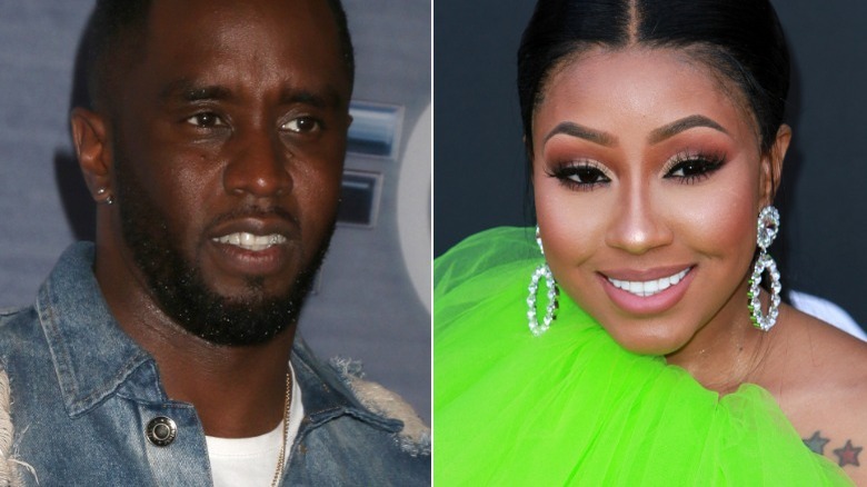 Diddy and City Girls' Yung Miami split image