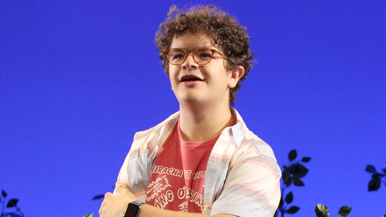 Gaten Matarazzo in "Dear Evan Hanson."