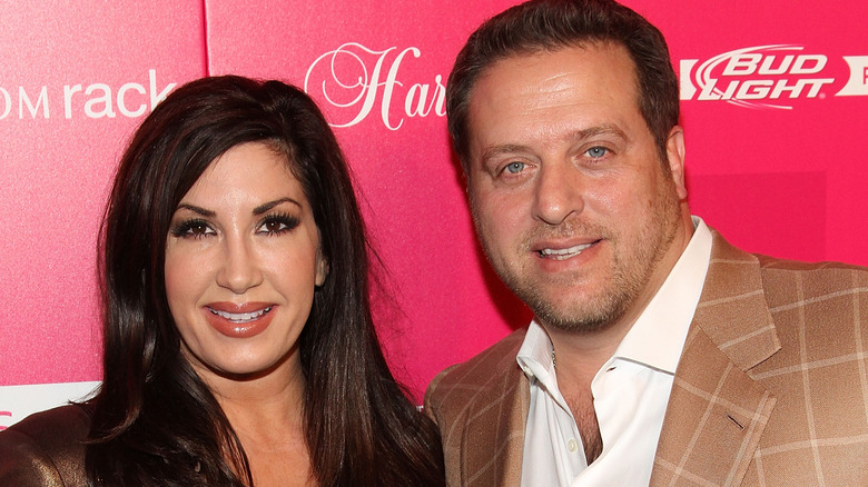 Jacqueline Laurita and Chris Laurita posing