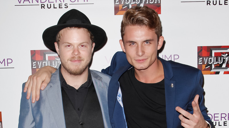 Max Todd and James Kennedy at an event 