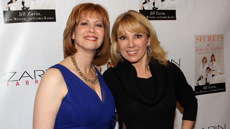 Ramona Singer and Jill Zarin smiling