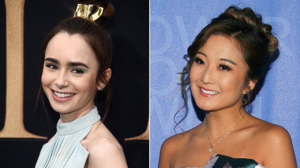 Lily Collins and Ashley Park