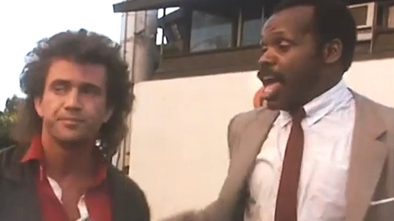 Mel Gibson and Danny Glover in Leathal Weapon 