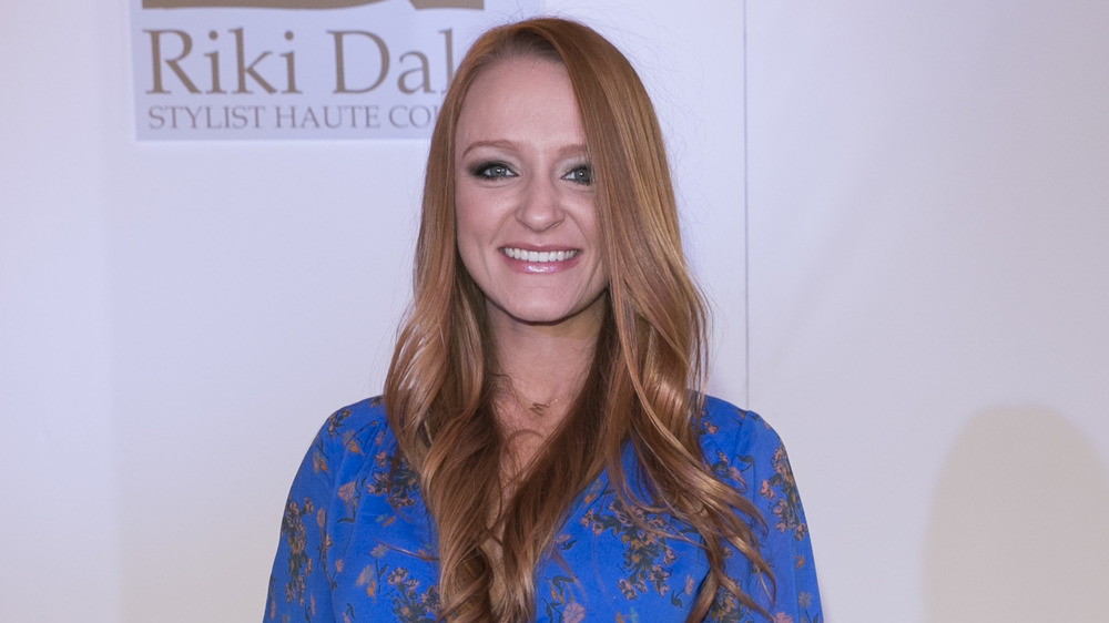 Maci Bookout posing for photos