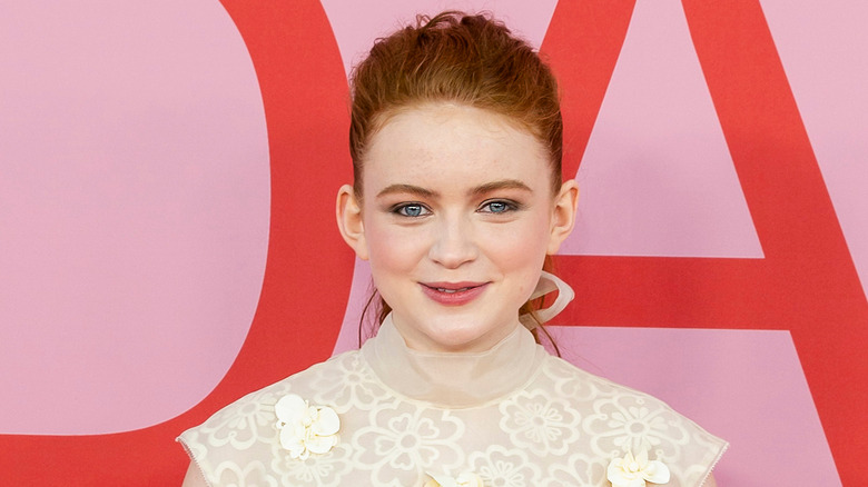 Sadie Sink on the red carpet