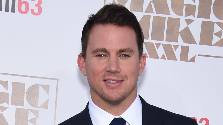 Channing Tatum smiling