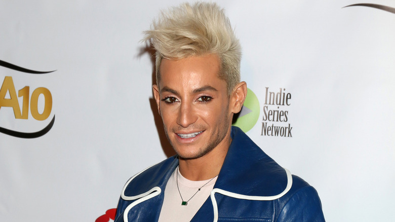 Frankie Grande on the red carpet