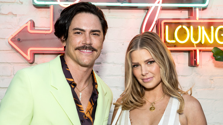 Tom Sandoval and Ariana Madix posing together